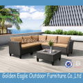 Outdoor Patio White Rattan Cane Sofa Furniture